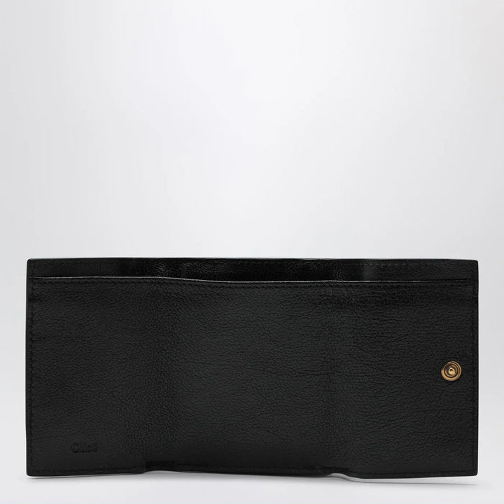 Chloé - Mini black Paddington trifold leather wallet Brand Apparel &amp; Accessories TU