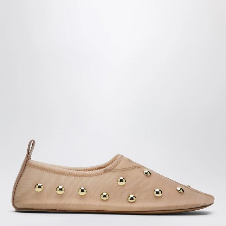 Chloé - Rita Blushy Beige ballet flats in transparent mesh Brand Apparel &amp; Accessories 36 IT