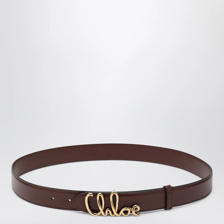 Chloé - Brown The Chloé Iconic Belt Brand Apparel &amp; Accessories > Clothing Accessories > Belts L