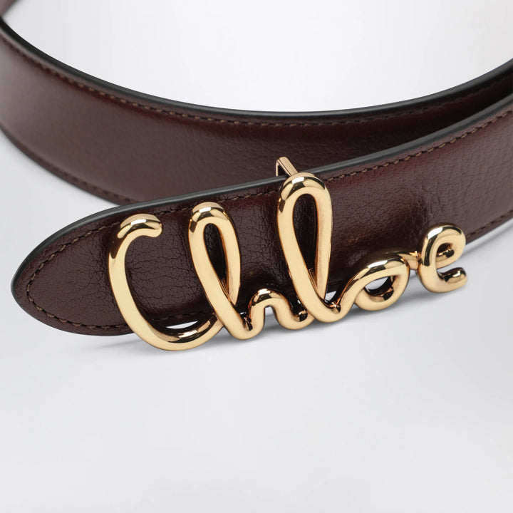 Chloé - Brown The Chloé Iconic Belt Brand Apparel &amp; Accessories > Clothing Accessories > Belts L