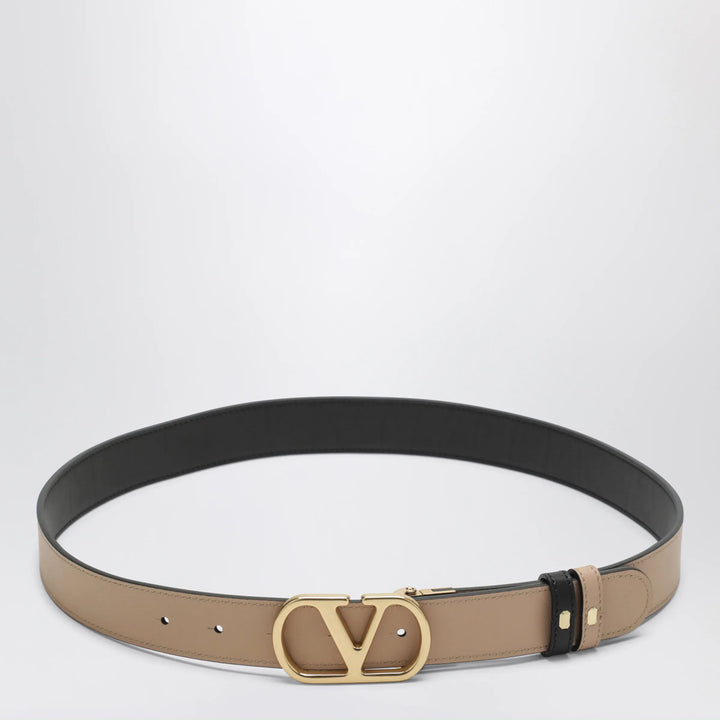 Valentino Garavani - Black/Pink reversible VLogo Signature belt Brand Apparel &amp; Accessories > Clothing Accessories > Belts 90 EU