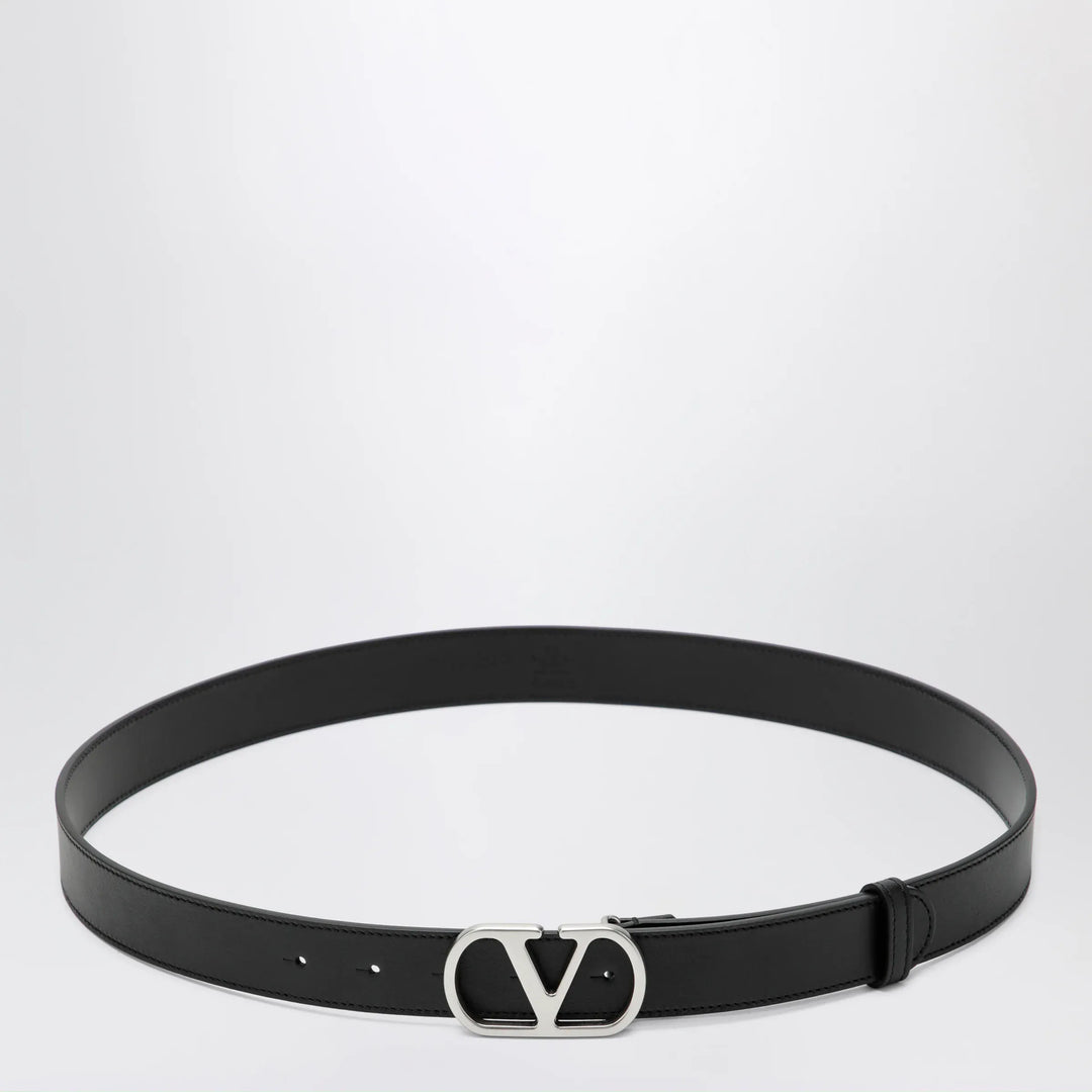 Valentino Garavani - Black VLogo Signature belt Brand Apparel &amp; Accessories > Clothing Accessories > Belts 100 EU