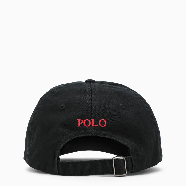 Polo Ralph Lauren - Black baseball cap with logo Brand Apparel &amp; Accessories > Clothing Accessories > Hats U