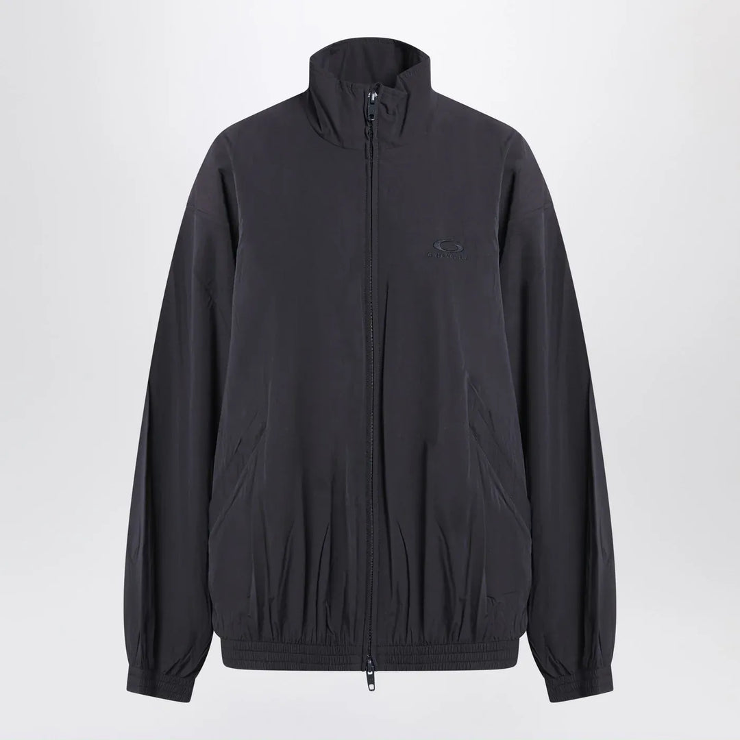 Balenciaga - Lightweight black Icon jacket Brand Apparel & Accessories > Clothing > Outerwear > Coats & Jackets 2