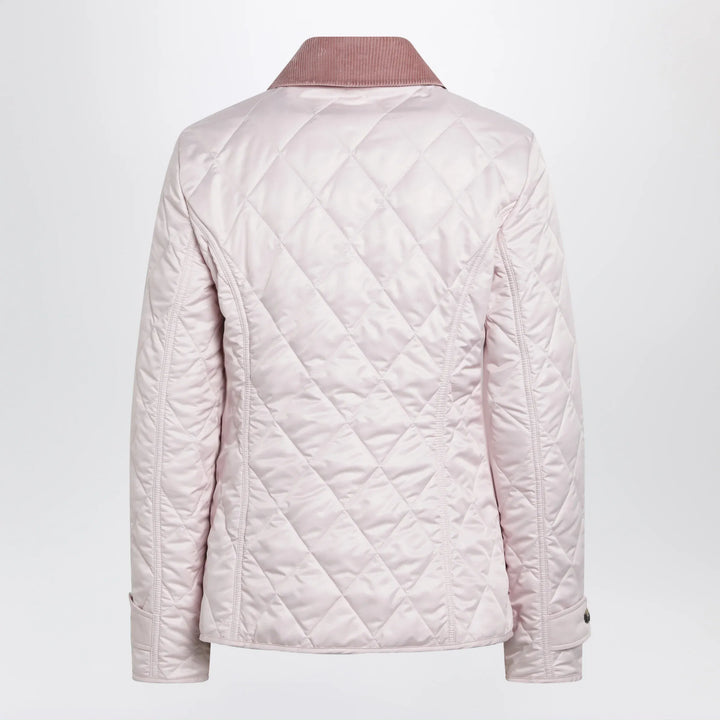 Burberry - Pink quilted jacket Brand Apparel &amp; Accessories > Clothing > Outerwear > Coats &amp; Jackets
