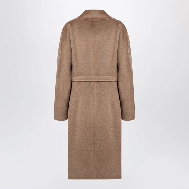 Max Mara Atelier - Beige deconstructed cashmere coat Brand Apparel &amp; Accessories > Clothing > Outerwear > Coats &amp; Jackets 42  IT