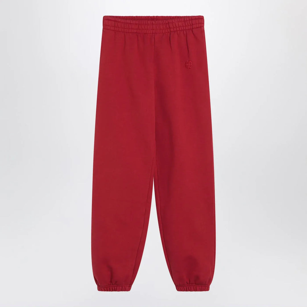 ANINE BING - Red jogging pants Brand Apparel & Accessories > Clothing > Pants S