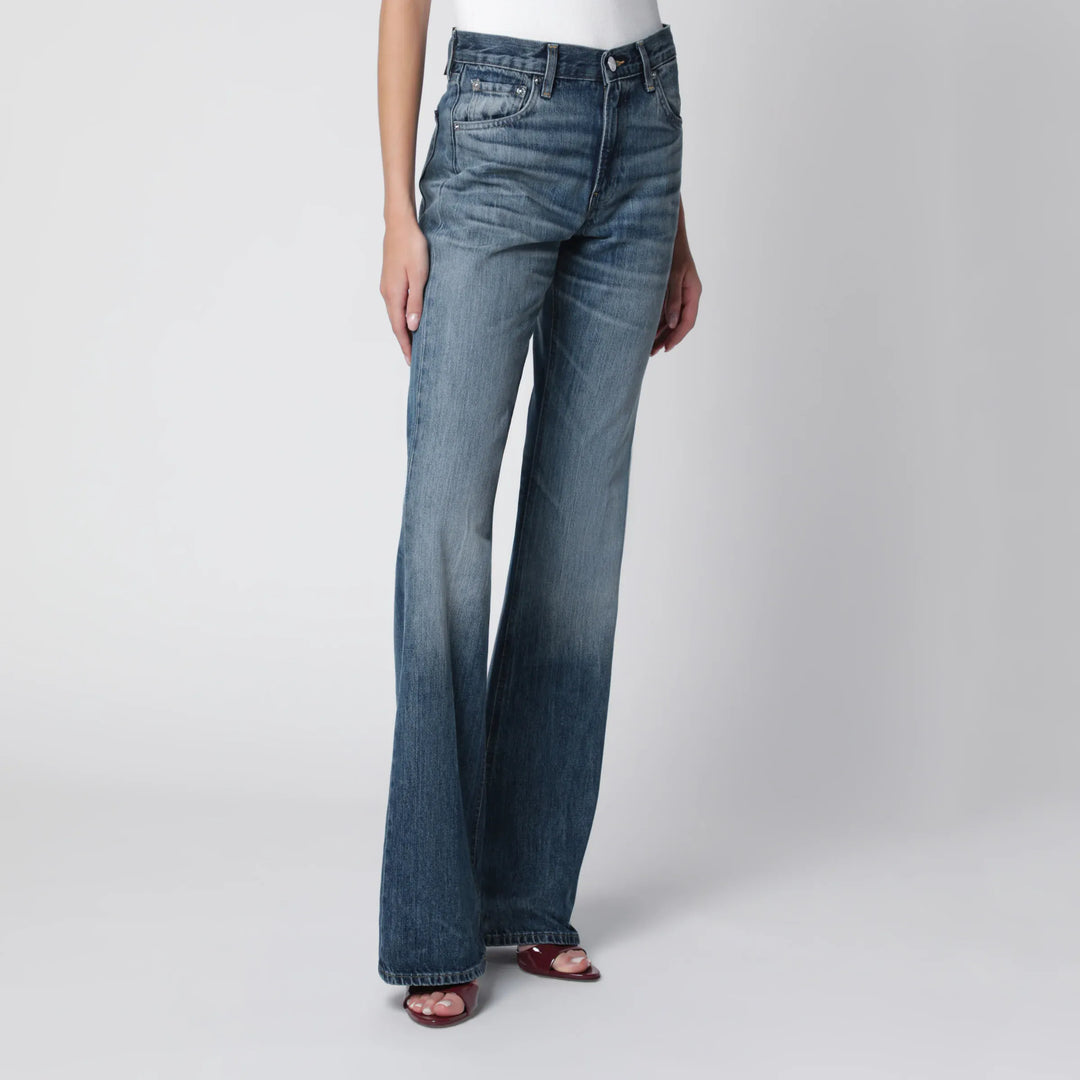 HAIKURE - Haikure Flora jeans in Blue Ryder denim Brand Apparel &amp; Accessories > Clothing > Pants