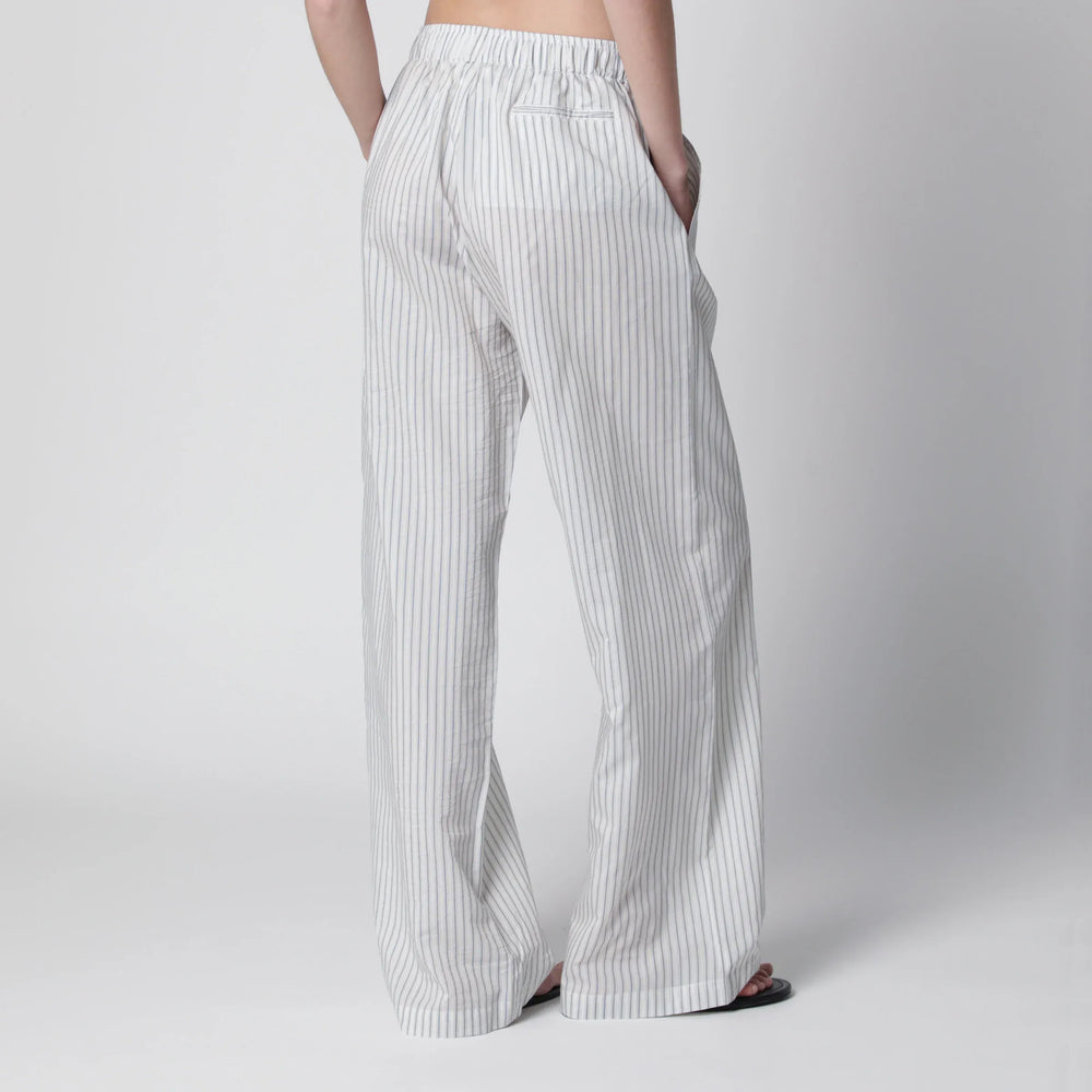 Róhe - Silk striped pajama trousers Brand Apparel & Accessories > Clothing > Pants