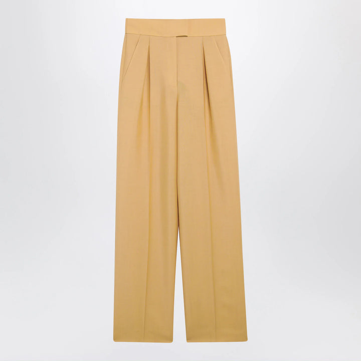 Valentino - British Mohair trousers in ochre Brand Apparel &amp; Accessories > Clothing > Pants 38  IT