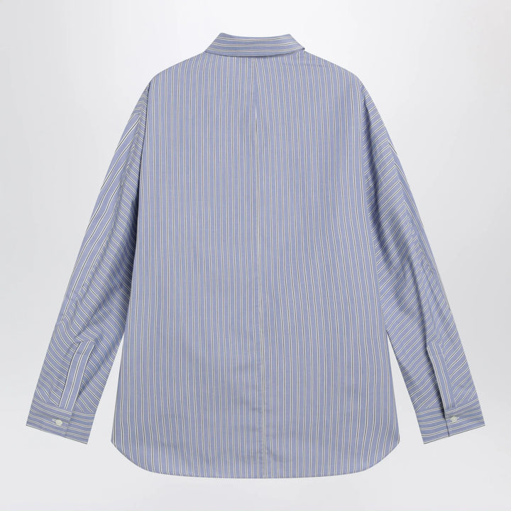 Givenchy - White/blue striped poplin shirt Brand Apparel &amp; Accessories > Clothing > Shirts &amp; Tops