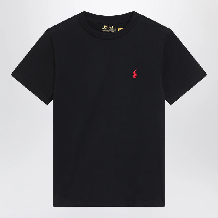 Polo Ralph Lauren - Black cotton T-shirt Brand Apparel &amp; Accessories > Clothing > Shirts &amp; Tops M
