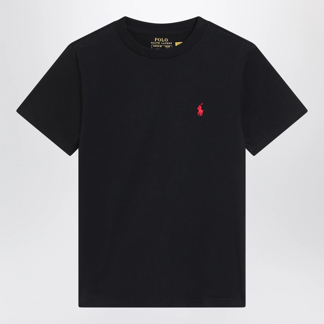 Polo Ralph Lauren - Black cotton T-shirt Brand Apparel &amp; Accessories > Clothing > Shirts &amp; Tops M