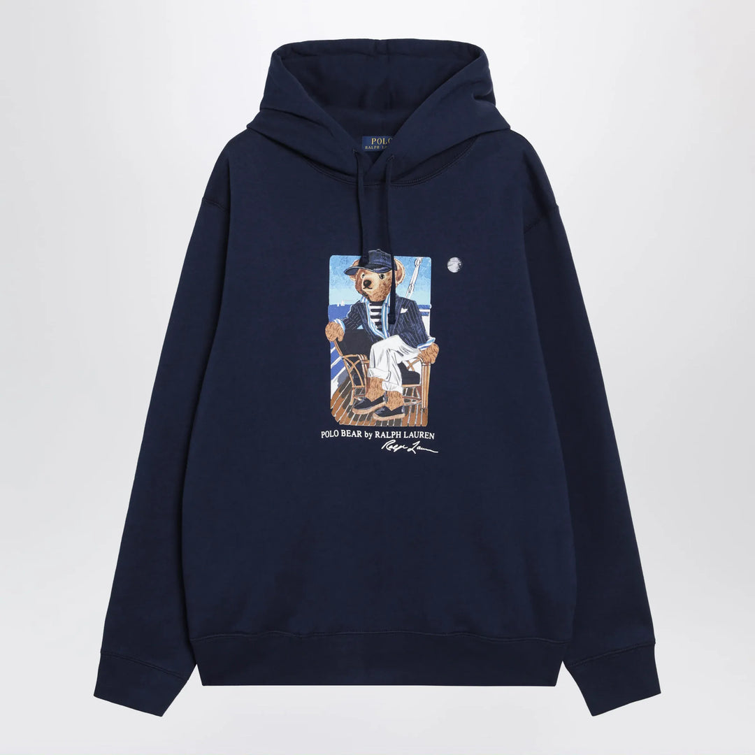 Polo Ralph Lauren - Navy Polo Bear hoodie Brand Apparel & Accessories > Clothing > Shirts & Tops S