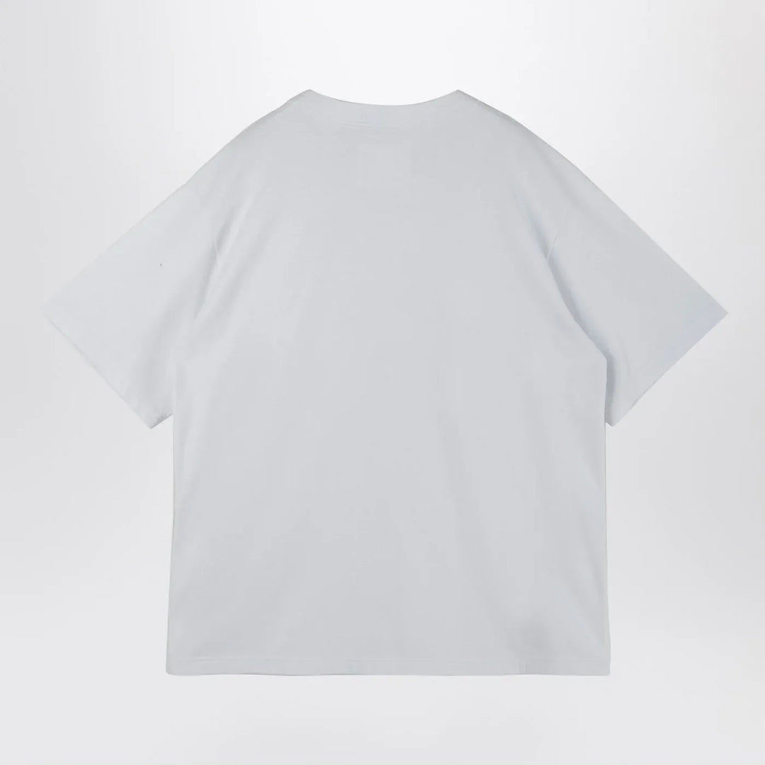 Sacai x Carhartt WIP - White cotton T-shirt with logo patch Brand Apparel &amp; Accessories > Clothing > Shirts &amp; Tops 3
