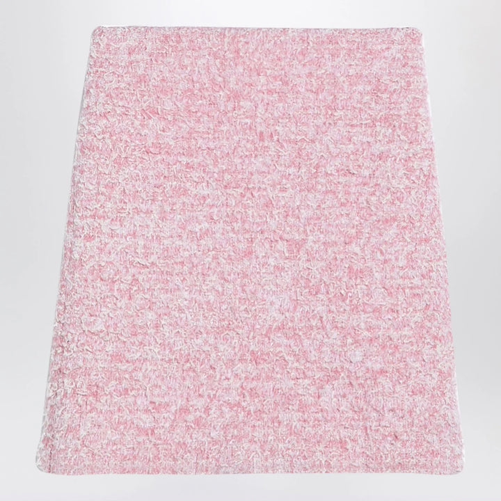 Balenciaga - Pink cotton blend tweed mini skirt Brand Apparel &amp; Accessories > Clothing > Skirts M