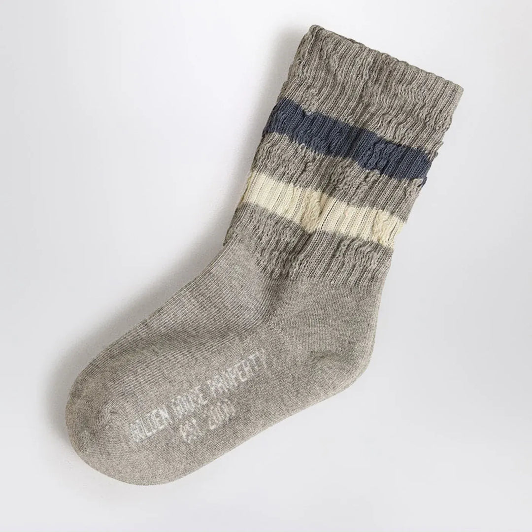 Golden Goose - Grey socks in cotton blend Brand Apparel &amp; Accessories > Clothing > Underwear &amp; Socks > Socks 6Y