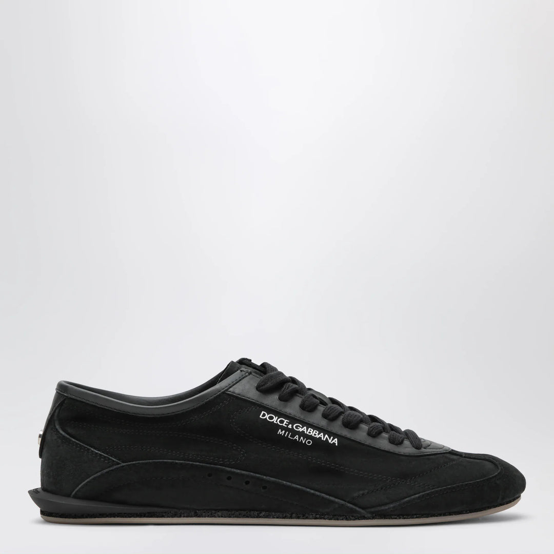 Dolce&amp;Gabbana - Black DG Sailing raffia trainers Brand Apparel &amp; Accessories 40,5 IT