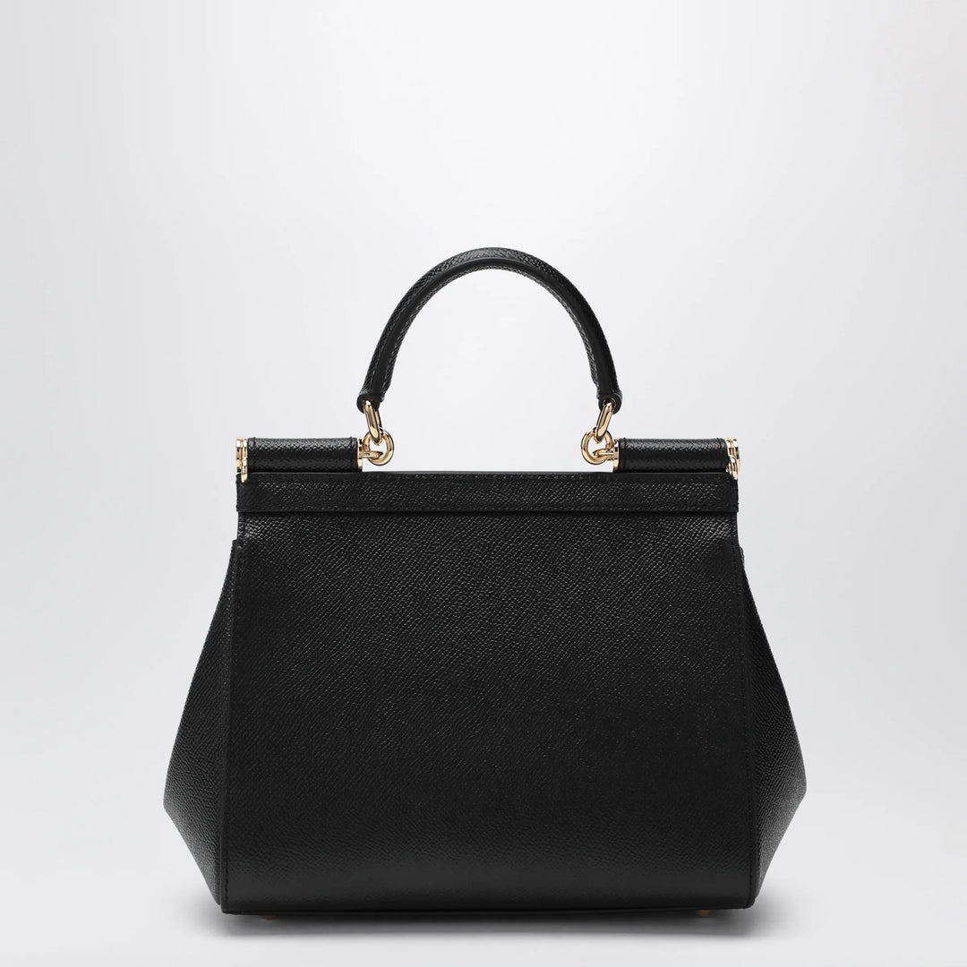Dolce&amp;Gabbana - Medium black Sicily Hand Bag Brand Apparel &amp; Accessories U