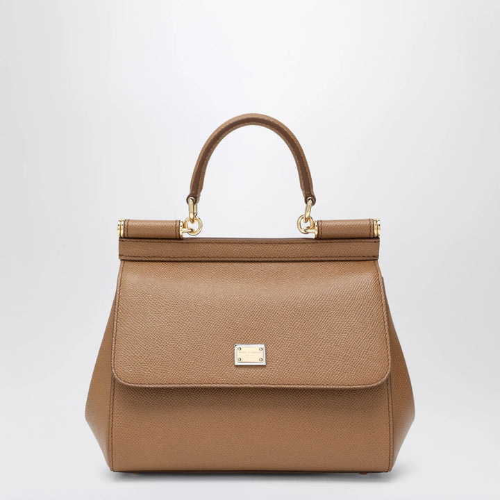 Dolce&amp;Gabbana - Medium caramel Sicily Hand Bag Brand Apparel &amp; Accessories U
