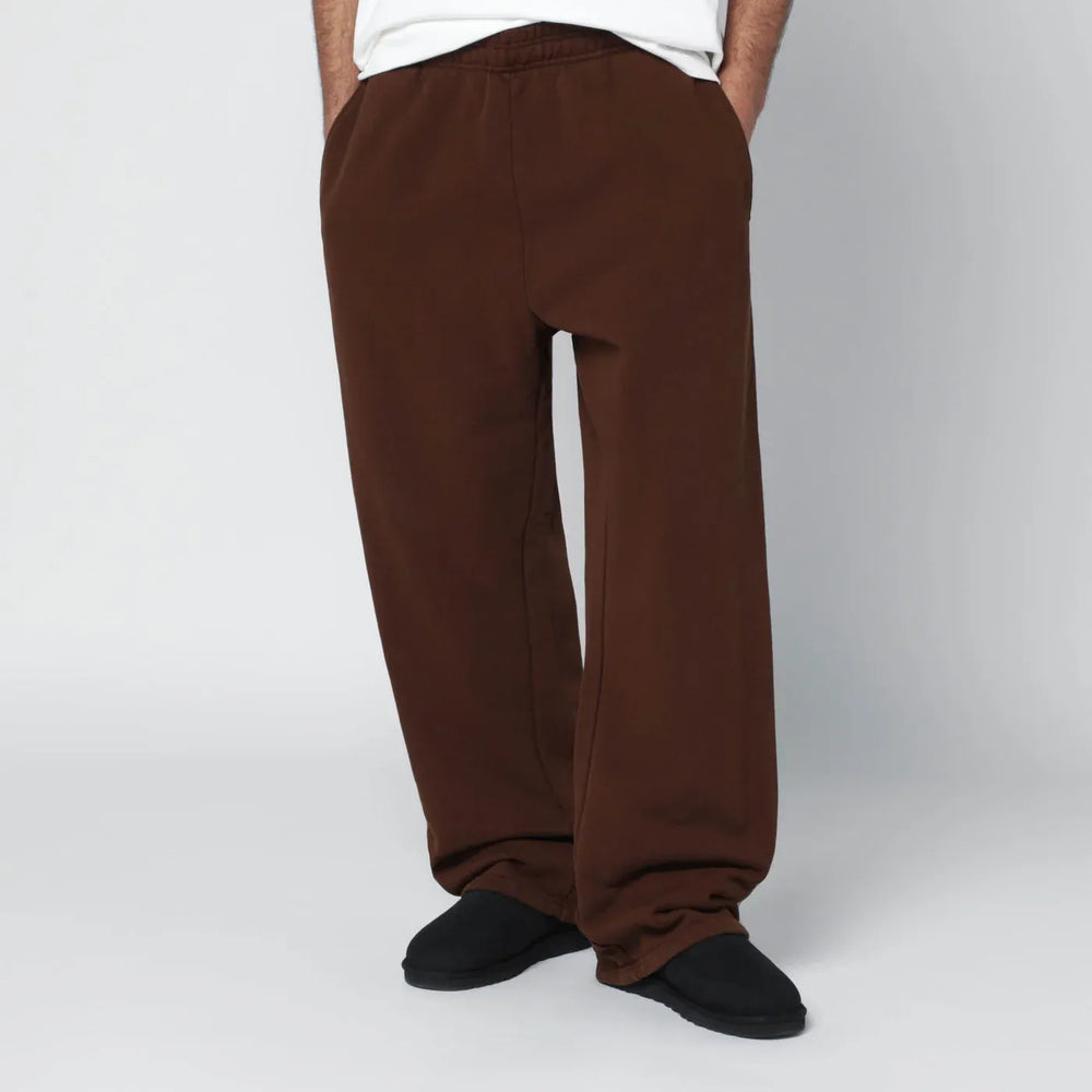 Entire Studios - Dark brown cotton joggers Brand Apparel & Accessories L