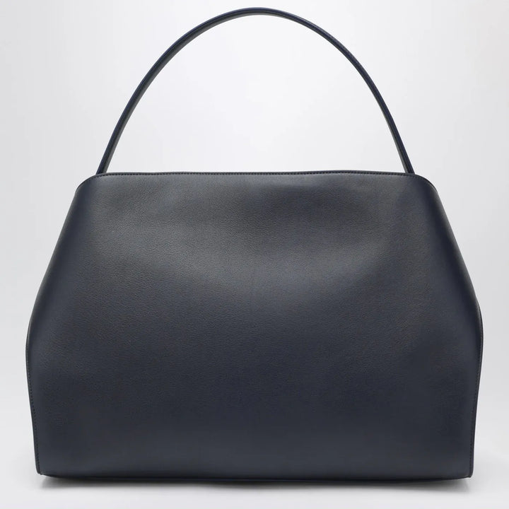 Ferragamo - Navy and brown leather Hug Soft L handbag Brand Apparel &amp; Accessories TU