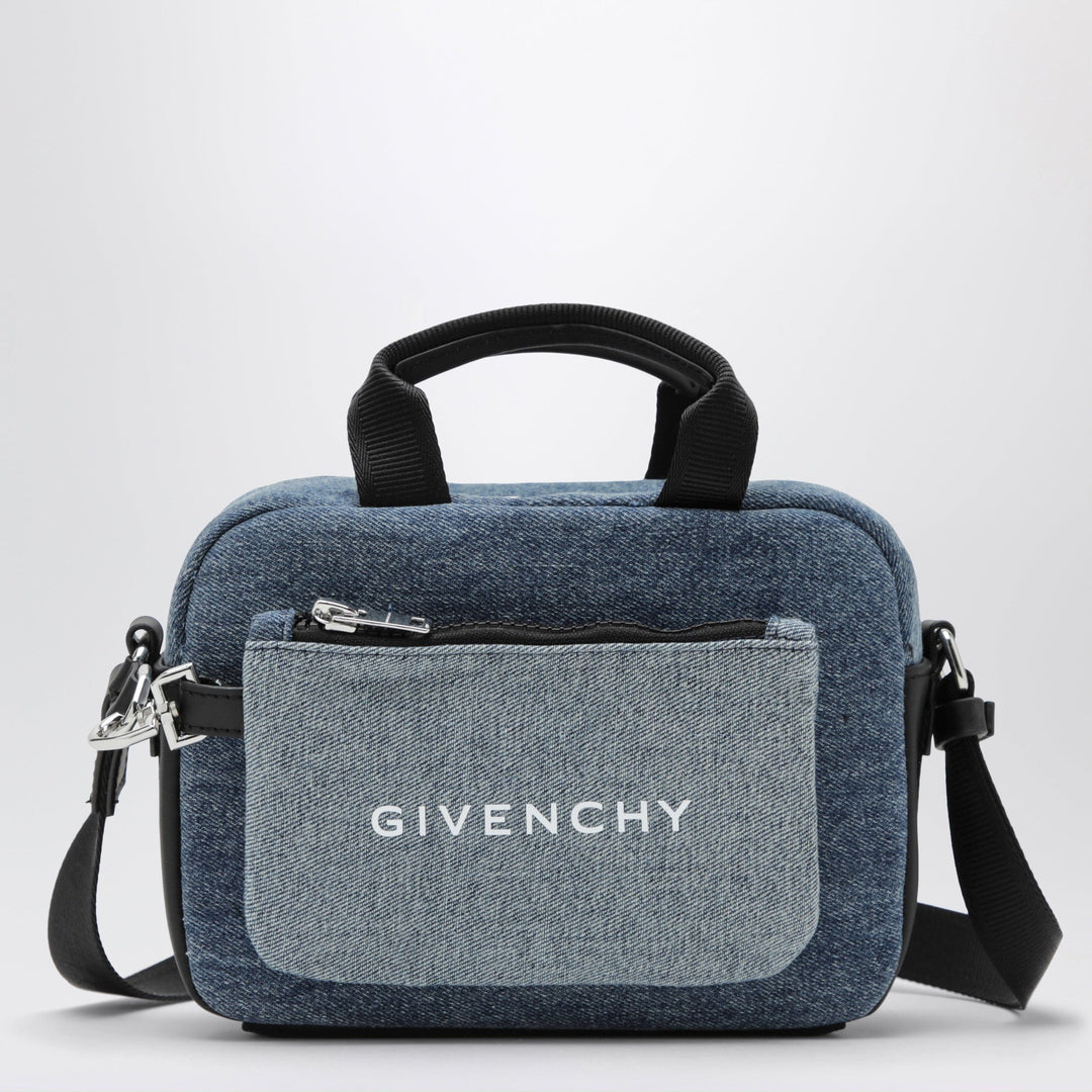 Apparel &amp; Accessories TU Givenchy - Blue denim bag with logo Brand
