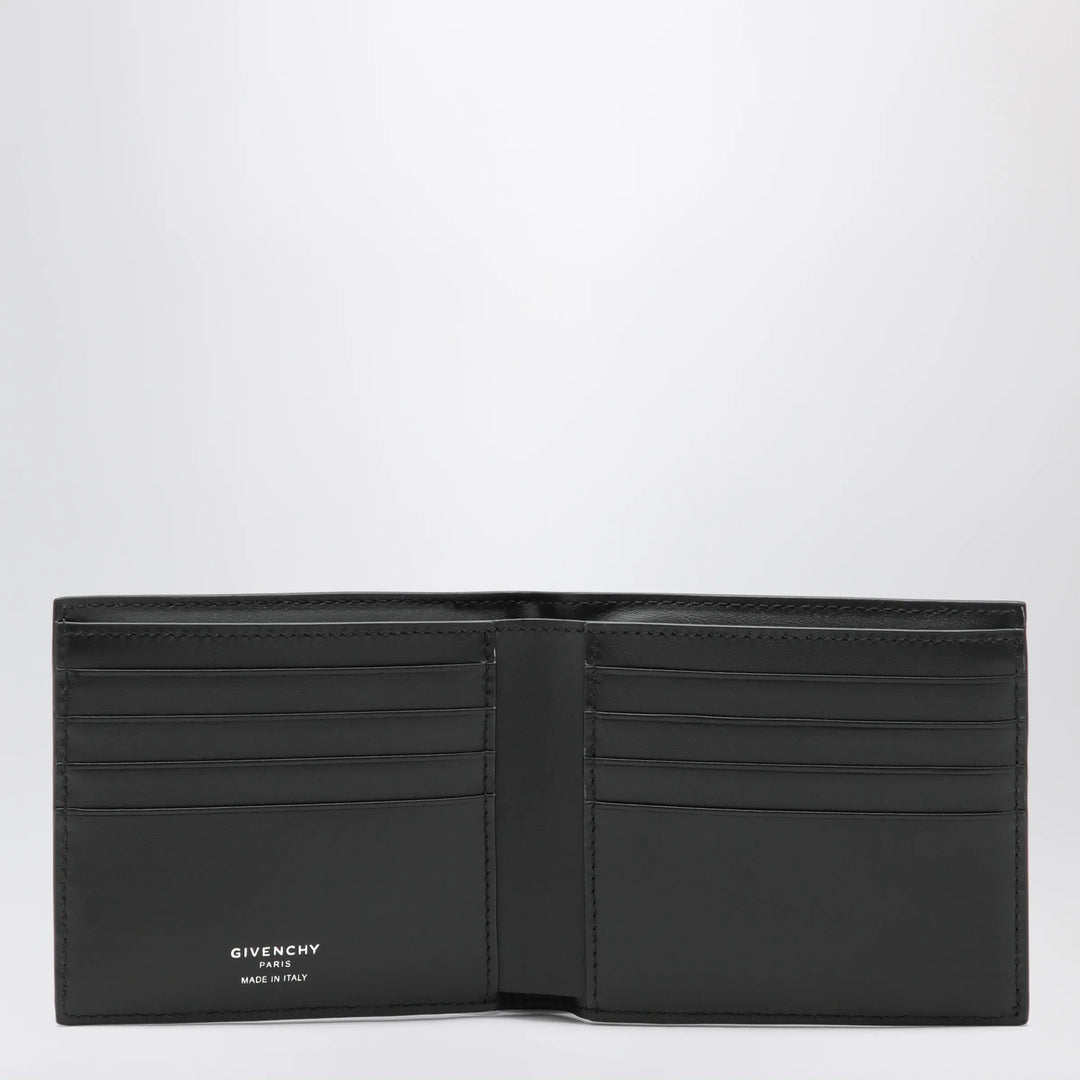 Givenchy - Embossed-logo calf leather wallet in black Brand Apparel &amp; Accessories U