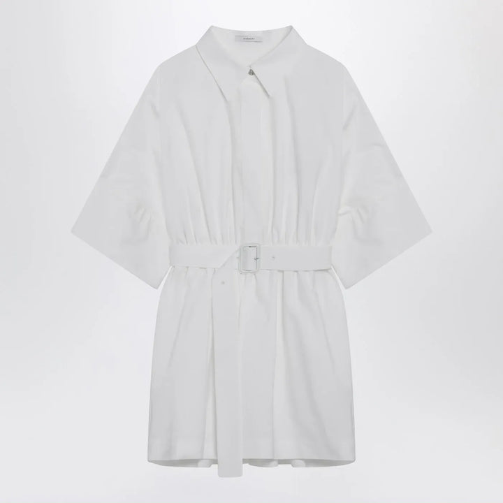 Givenchy - Mini chemisier dress in white poplin Brand Apparel &amp; Accessories 38  FR