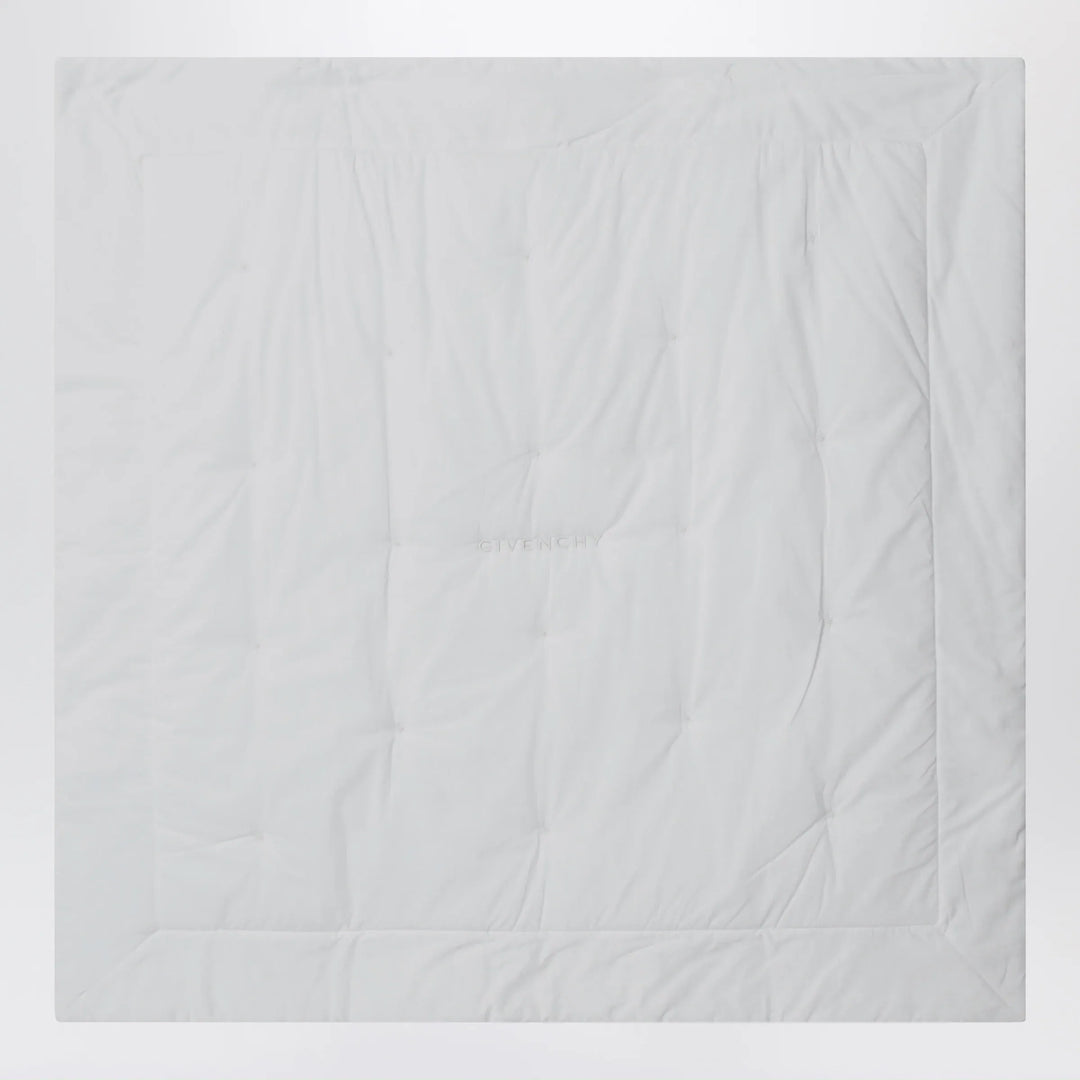 Givenchy - White blanket with teddy bear embroidery Brand Apparel &amp; Accessories TU