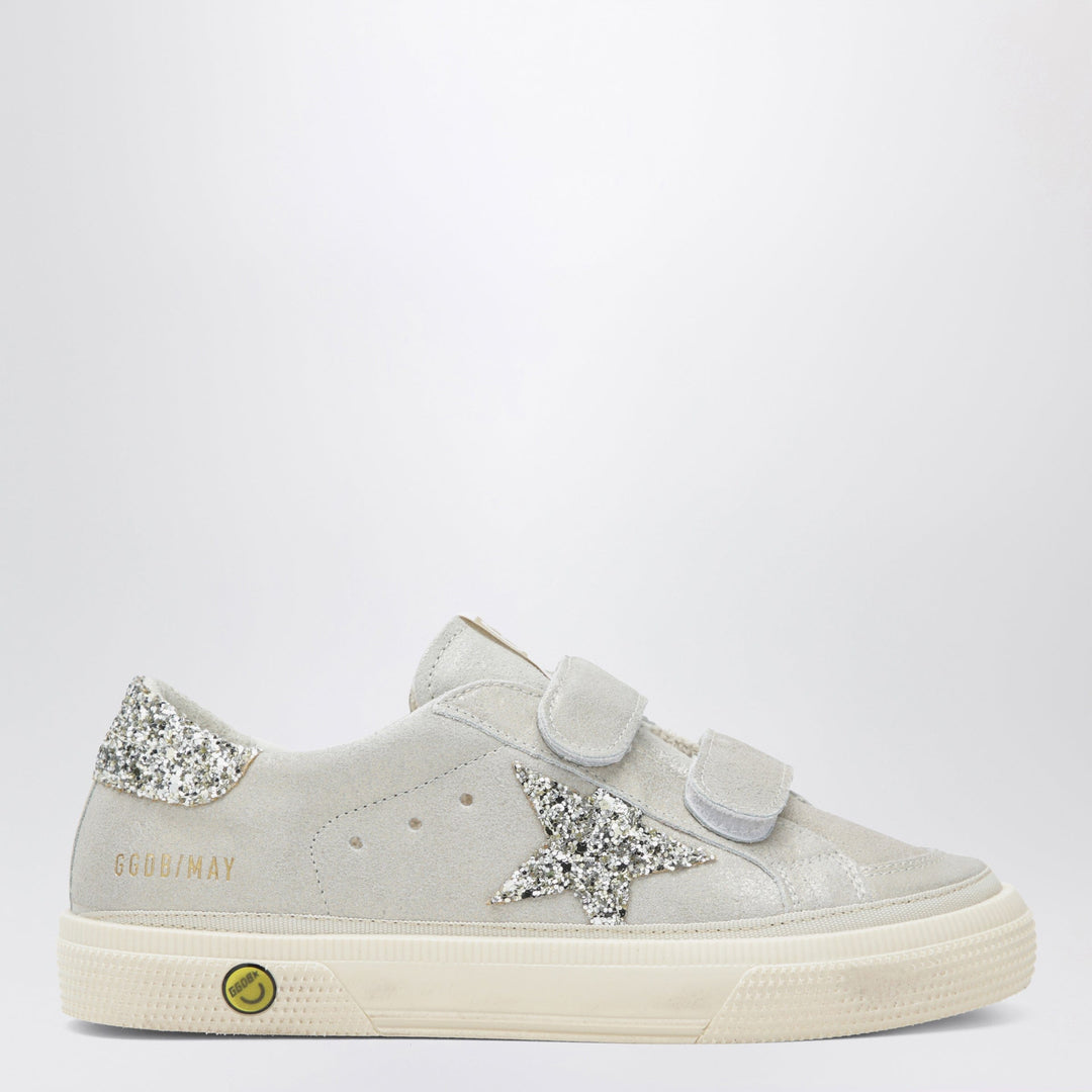Apparel &amp; Accessories Golden Goose - May School Taupe/Platinum trainers Brand