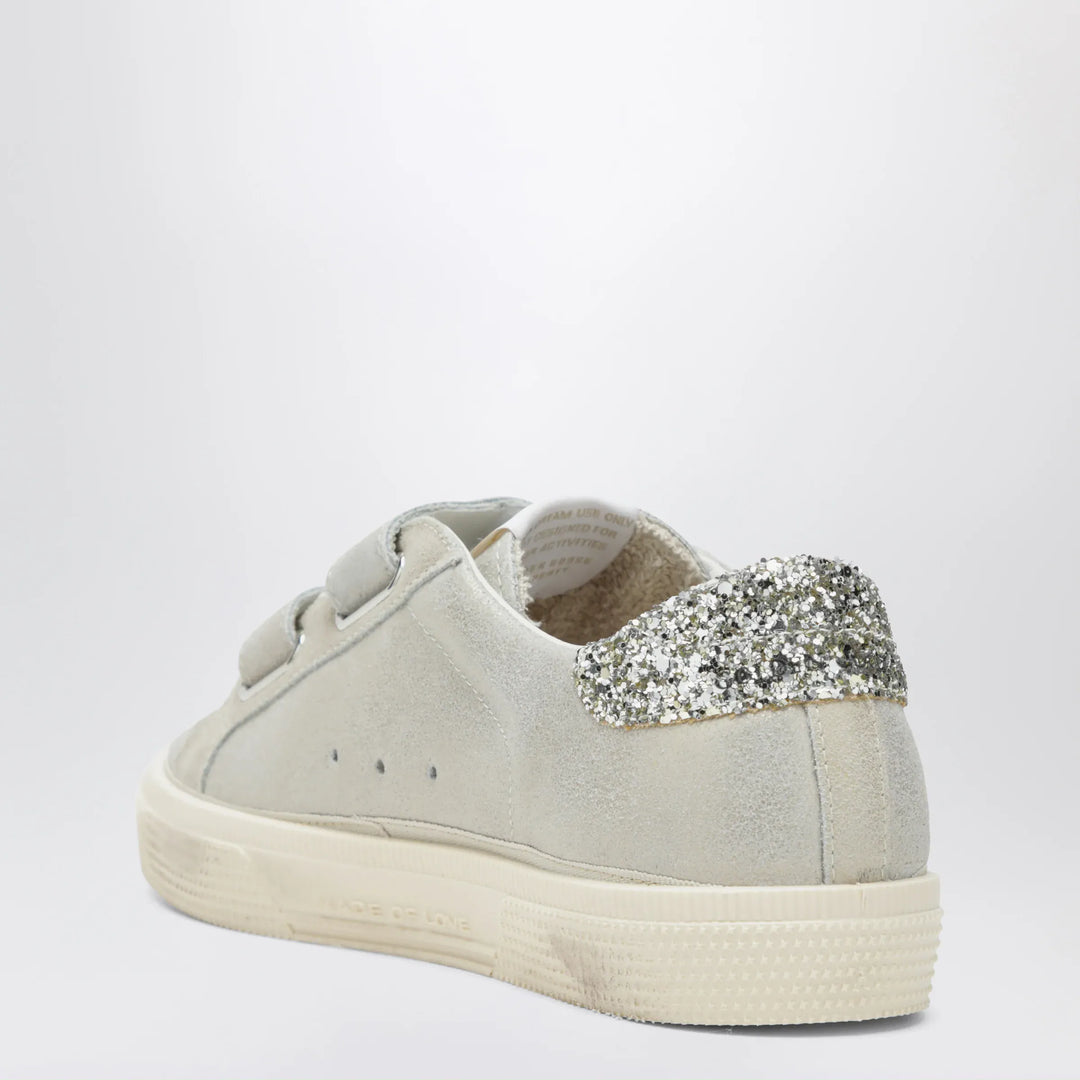 Golden Goose - May School Taupe/Platinum trainers Brand Apparel &amp; Accessories