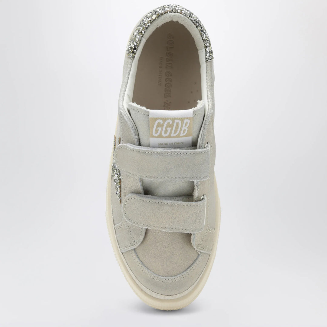 Golden Goose - May School Taupe/Platinum trainers Brand Apparel &amp; Accessories