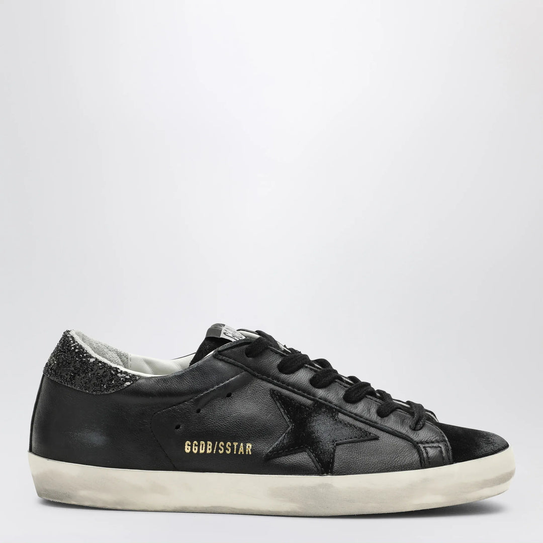 Golden Goose - Super-star black low trainer with rhinestones Brand Apparel &amp; Accessories 36 IT