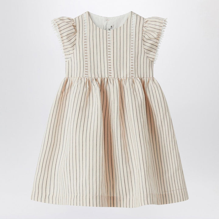Apparel &amp; Accessories Il Gufo - Striped dress with ruffles Brand