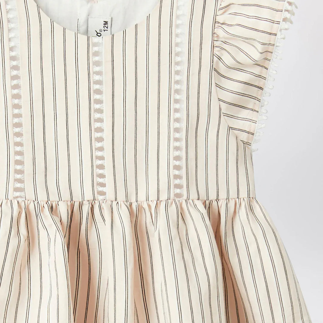 Il Gufo - Striped dress with ruffles Brand Apparel &amp; Accessories 6M