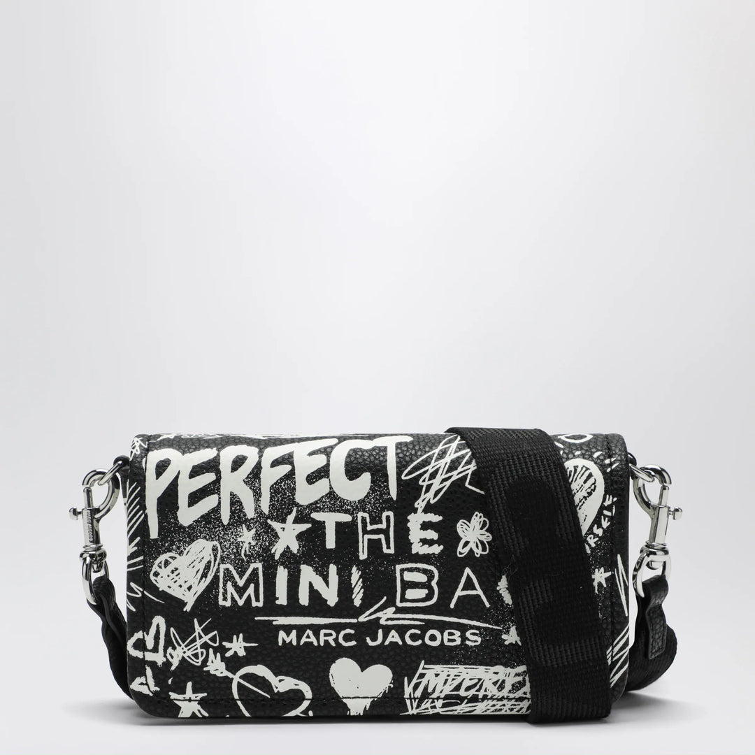 Marc Jacobs - Mini shoulder bag black with punk lettering Brand Apparel & Accessories > Jewelry TU