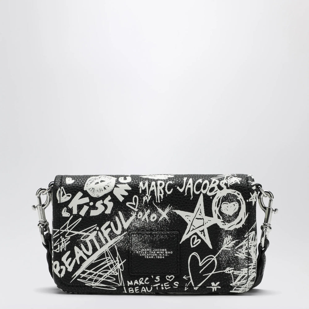 Marc Jacobs - Mini shoulder bag black with punk lettering Brand Apparel & Accessories > Jewelry TU