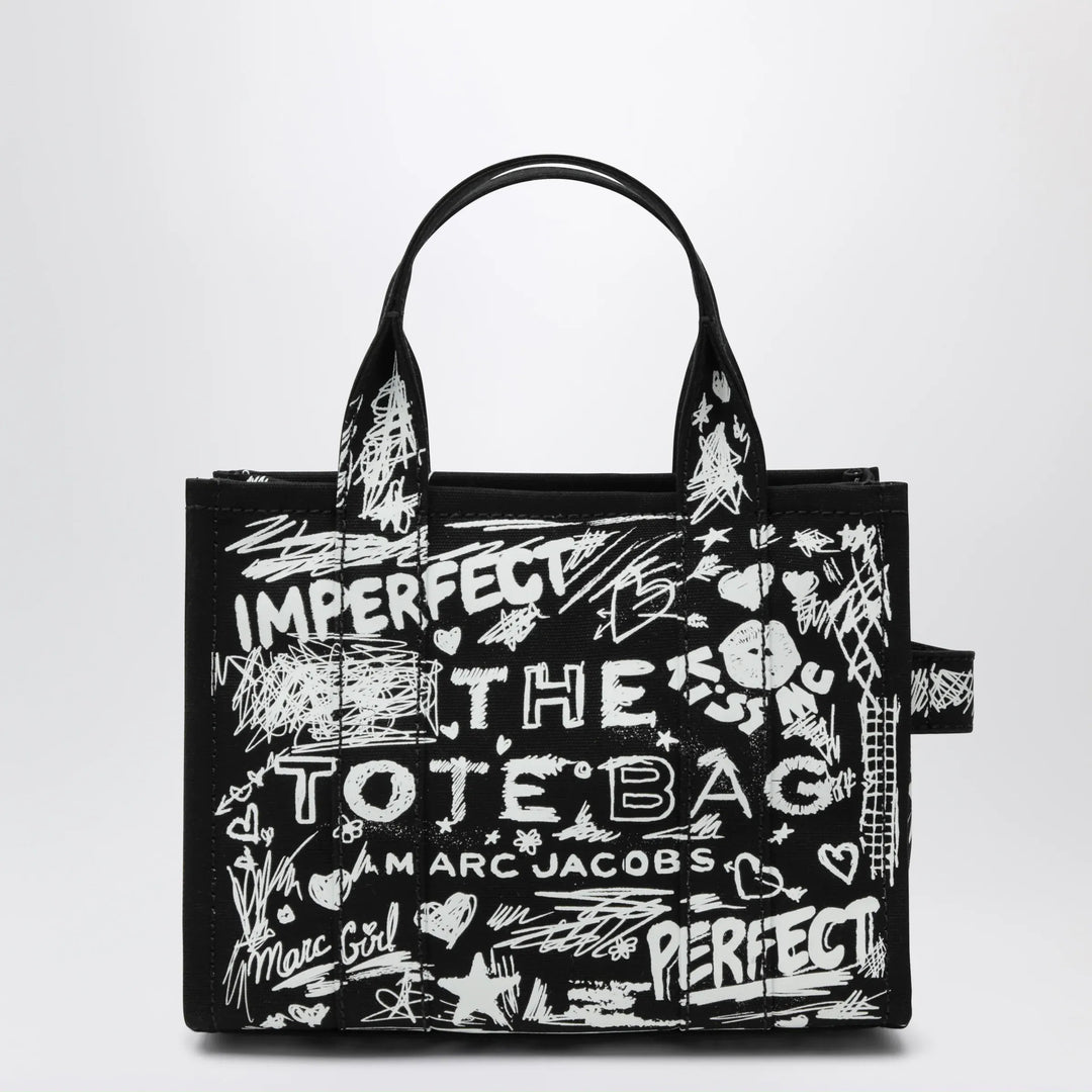 Marc Jacobs - The Tote Bag small black with punk lettering Brand Apparel &amp; Accessories > Jewelry TU