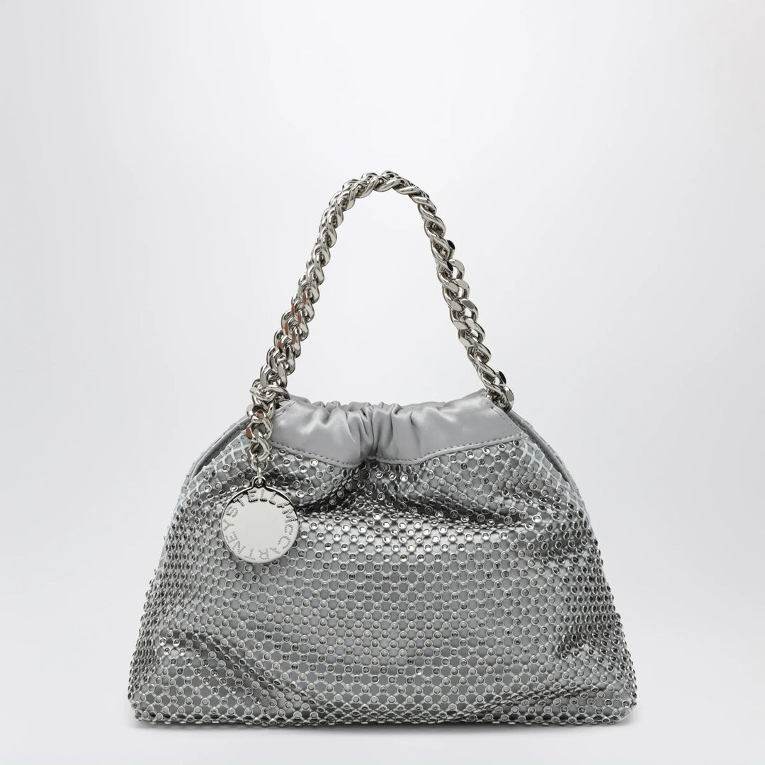 Stella McCartney - Black Falabella Mini drawstring bag with drawstring closure Brand Apparel & Accessories > Jewelry TU