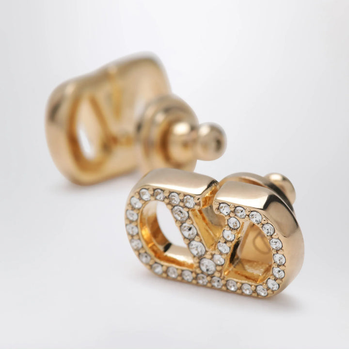 Valentino Garavani - Gold-tone VLogo Signature earrings with Swarovski crystals Brand Apparel &amp; Accessories > Jewelry U