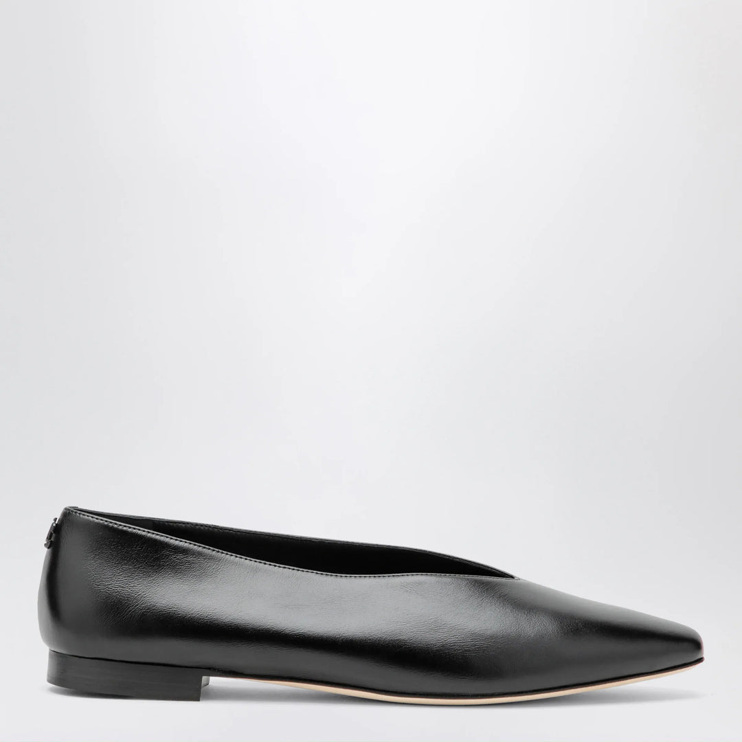Jimmy Choo - Margot ballet flats in black leather Brand Apparel &amp; Accessories 36 IT