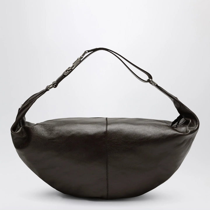 LEMAIRE - Quiver Clip brown leather bag Brand Apparel &amp; Accessories TU