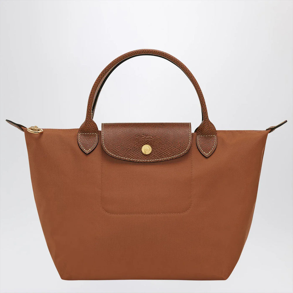 Longchamp - Cognac-coloured Le Pliage Original S bag Brand Apparel & Accessories TU