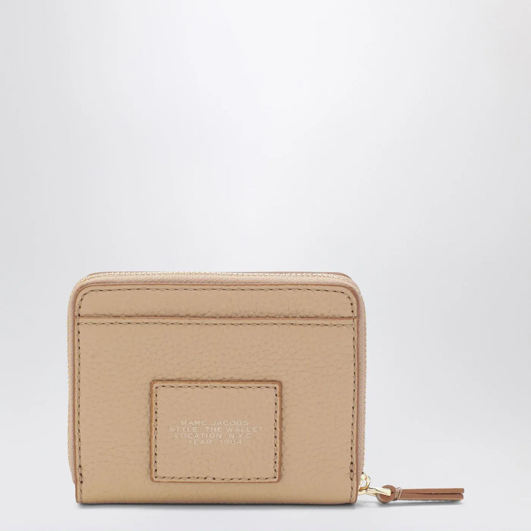 Marc Jacobs - Mini beige full-grain leather wallet Brand Apparel &amp; Accessories TU
