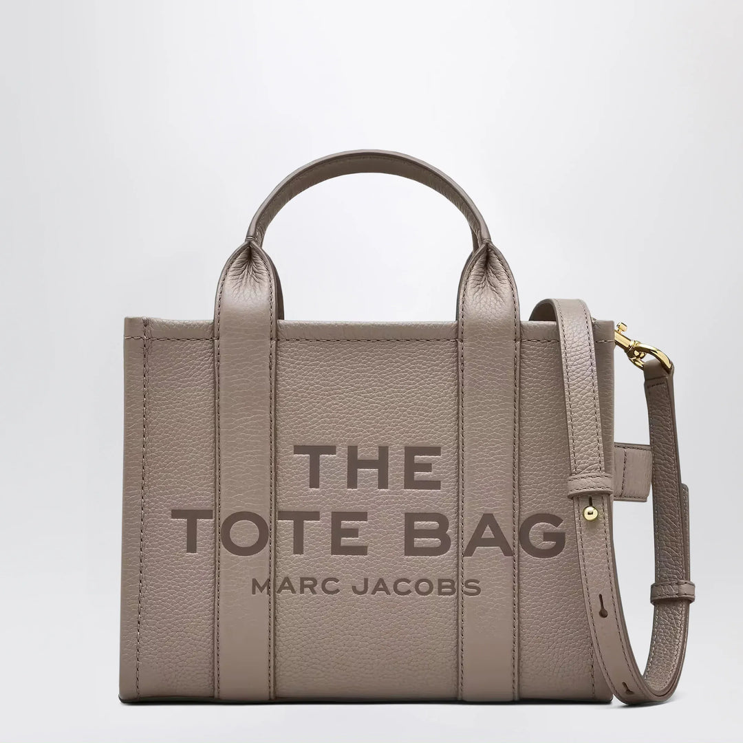 Marc Jacobs - The Small Tote Bag Cement in leather Brand Apparel &amp; Accessories TU