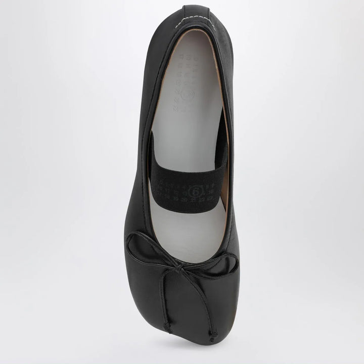 MM6 Maison Margiela - Anatomic Numeric black ballet flats Brand Apparel &amp; Accessories