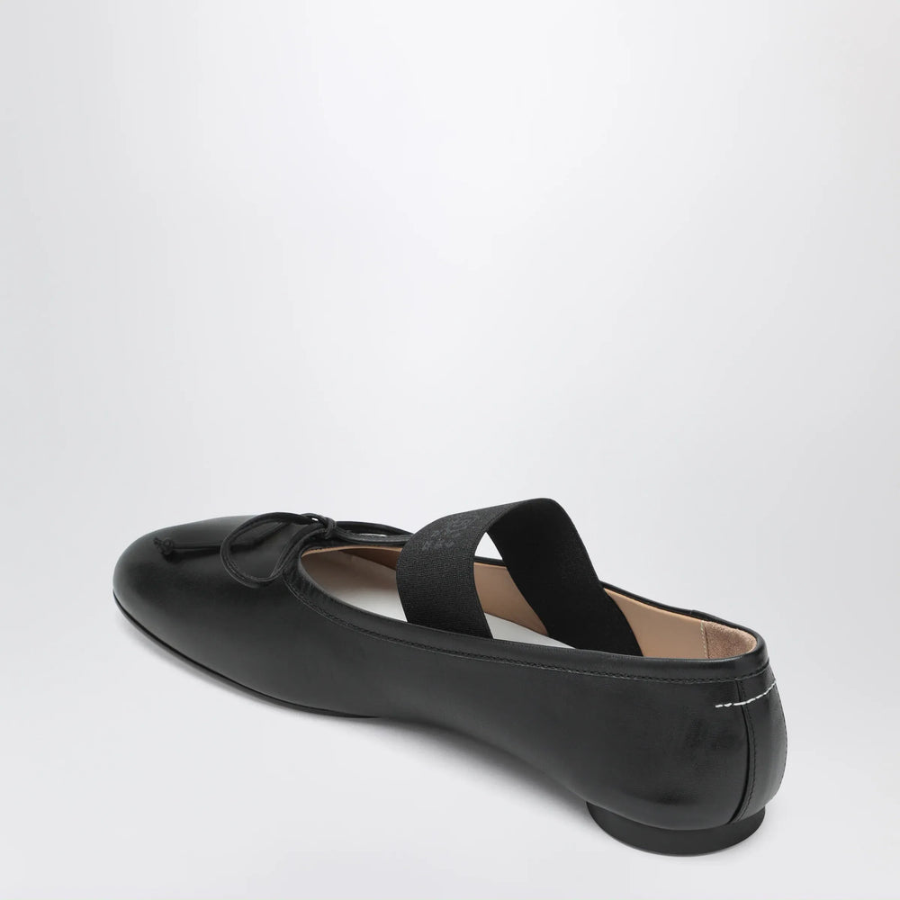 MM6 Maison Margiela - Anatomic Numeric black ballet flats Brand Apparel & Accessories
