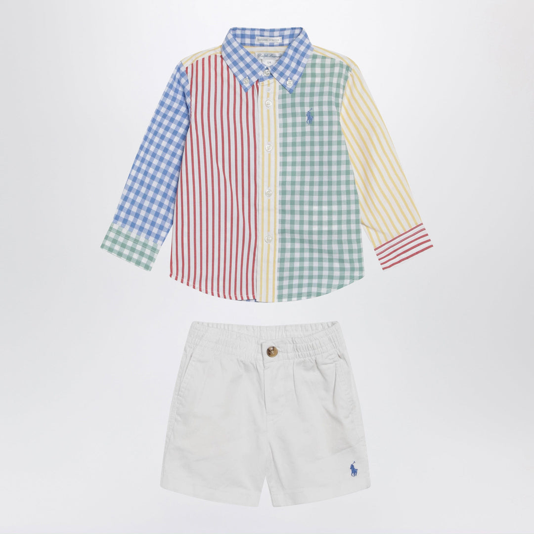 Apparel &amp; Accessories Polo Ralph Lauren - Color-block cotton two-piece set Brand