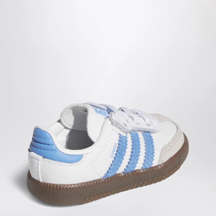 adidas Originals - OG Samba sneakers in white/blue with elastic laces Brand Apparel &amp; Accessories > Shoes